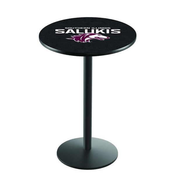 36" Blk Wrinkle Southern Illinois Pub Table